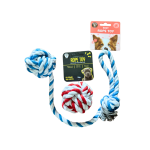 Dudley's World Dog Rope Knot Chew Play Toys | Pack of 2