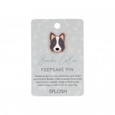 Splosh Collector Keepsake Pin | Border Collie Splosh Collector Keepsake Pin | Border Collie