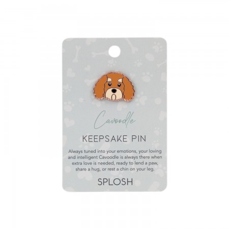 Splosh Collector Keepsake Pin | Cavoodle