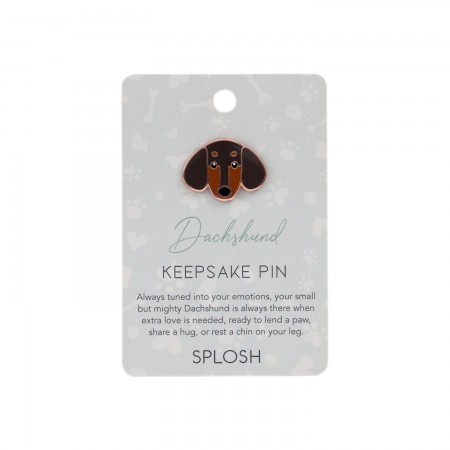 Splosh Collector Keepsake Pin | Dachshund