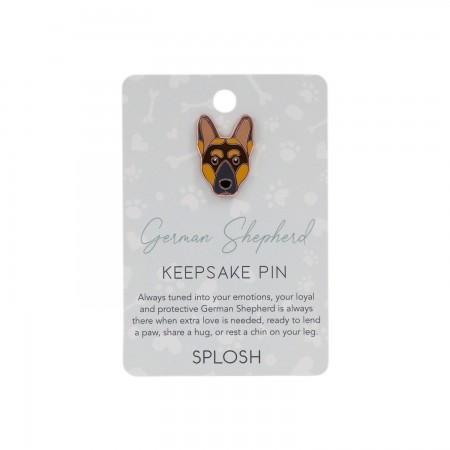 Splosh Collector Keepsake Pin | German Shepherd