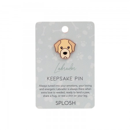 Splosh Collector Keepsake Pin | Labrador