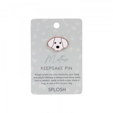 Splosh Collector Keepsake Pin | Maltese
