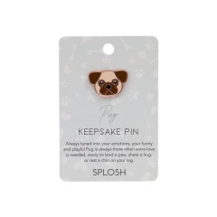 Splosh Collector Keepsake Pin | Pug