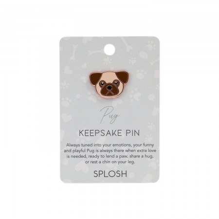 Splosh Collector Keepsake Pin | Pug