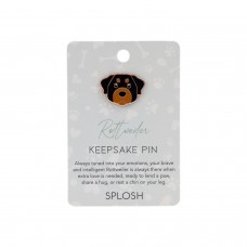 Splosh Collector Keepsake Pin | Rottweiler