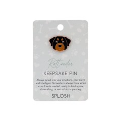 Splosh Collector Keepsake Pin | Rottweiler