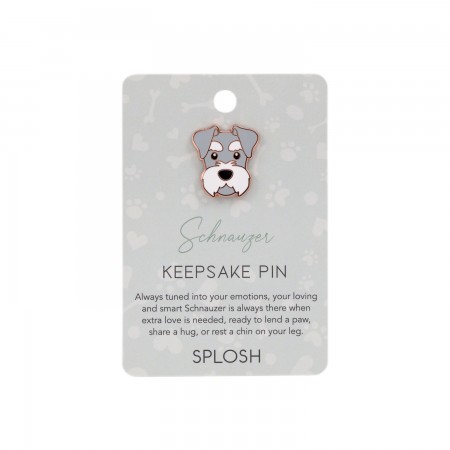 Splosh Collector Keepsake Pin | Schnauzer