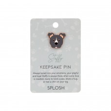 Splosh Collector Keepsake Pin | Staffy