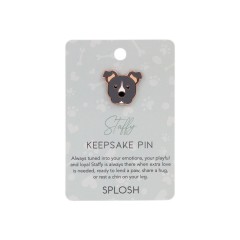 Splosh Collector Keepsake Pin | Staffy