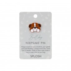 Splosh Collector Keepsake Pin | Bulldog Splosh Collector Keepsake Pin | Bulldog