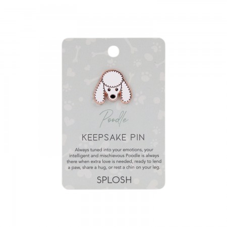 Splosh Collector Keepsake Pin | Poodle