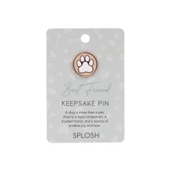 Splosh Collector Keepsake Pin | Dog Best Friend