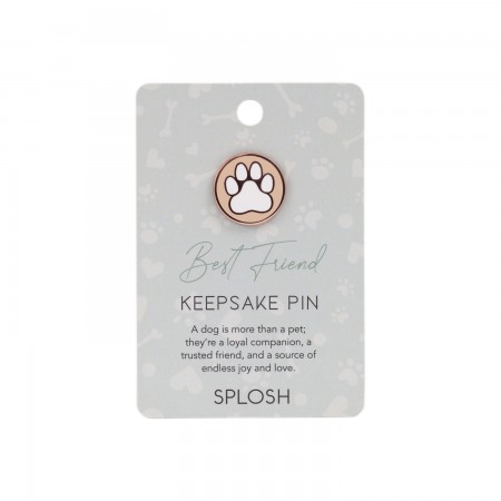Splosh Collector Keepsake Pin | Dog Best Friend