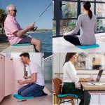 Aqua Blue Soft Sitter Seat Cushion | As Seen on TV