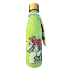 Tanya Kalantary Australian Art Stainless Steel Hot Cold 500ml Drink Flask Bottle | Platypus