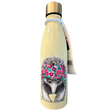 Tanya Kalantary Australian Art Stainless Steel Hot Cold 500ml Drink Flask Bottle | Echidna