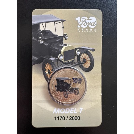 2025 Ford Celebrating 100 Years in Australia Coin in Card | Model T