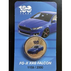2025 Ford Celebrating 100 Years in Australia Coin in Card | FG-X XR8 Falcon