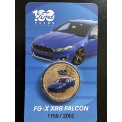 2025 Ford Celebrating 100 Years in Australia Coin in Card | FG-X XR8 Falcon