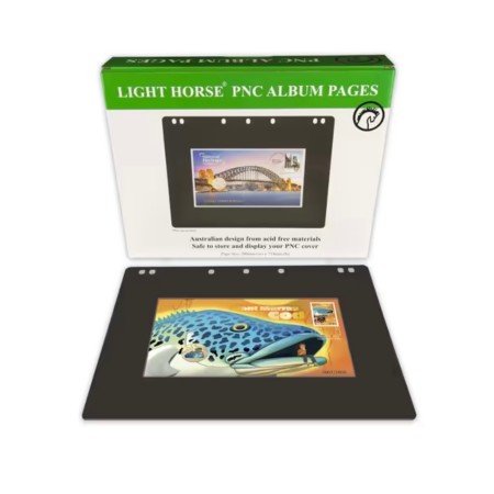 Light Horse Postal Numismatic Cover (PNC) Stock Sheet Holder | Box of 10