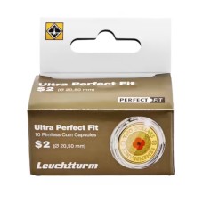 Lighthouse Ultra Perfect Fit $2 Coin Capsules | Box of 10