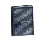 Lighthouse Compact Blue Coin Collector Album | Holds 96 Coins