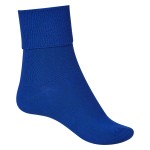 LW Reid Unisex Howitt Turnover Top Ankle Socks | Royal Blue