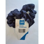 LW Reid McCrae Soft Stretch Twin Pack School Scrunchies | Navy