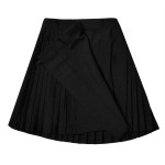 Girls LW Reid School Uniform Pleated Truganini Sports Netball Skirt | Black