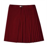 Girls LW Reid School Uniform Pleated Truganini Sports Netball Skirt |  Maroon