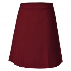 Girls LW Reid School Uniform Pleated Truganini Sports Netball Skirt |  Maroon