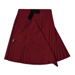 Girls LW Reid School Uniform Pleated Truganini Sports Netball Skirt |  Maroon