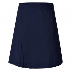 Girls LW Reid School Uniform Pleated Truganini Sports Netball Skirt | Navy 