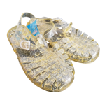 Girls Jelly Beans Summer Buckle Sandals | Yellow