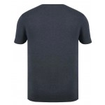 Slazenger Men's Plain V Neck Short Sleeve T-Shirt | Grey Charcoal Marle