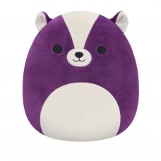 Kellytoy Genuine Squishmallow Sloan the Purple Skunk 7.5" Plush Toy