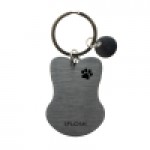 Pet Keyring with Charm | Staffy