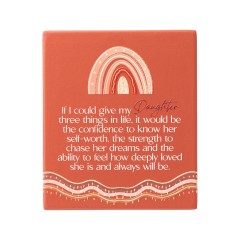 Splosh Desert Dunes Ceramic Gift Boxed Verse Decor | Daughter