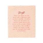Splosh Desert Dunes Ceramic Gift Boxed Verse Decor | Strength