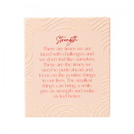 Splosh Desert Dunes Ceramic Gift Boxed Verse Decor | Strength