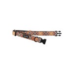 Frank Barker by Splosh Orange Plaid Dog Collar | Four Sizes