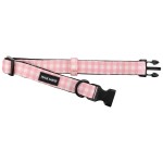 Frank Barker by Splosh Pink Gingham Dog Collar | Four Sizes