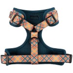 Frank Barker by Splosh Orange Plaid Dog Harness | Two Sizes