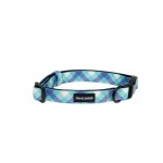 Frank Barker by Splosh Teal Gingham Dog Collar | Four Sizes