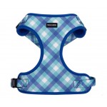 Frank Barker by Splosh Teal Gingham Checks Dog Harness | Three Sizes