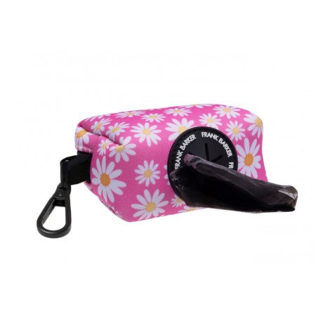 Frank Barker by Splosh Pink Daisies Dog Poo Bag Holder | Includes 15 Bags