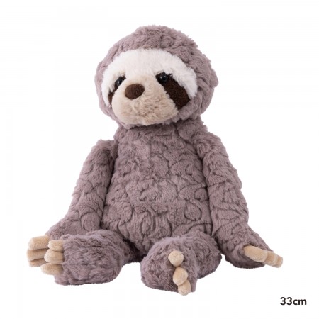 Mary Meyer Putty Animal Grey Sloth Plush by SPLOSH | 33cm