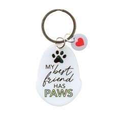 Pet Keyring with Charm | My Best Friend Has Paws