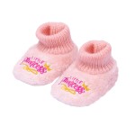 SnuggUps Baby Princess Embroidered Slippers | Pink
